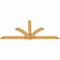 Ekena Millwork Redmond Rough Sawn Timber Gable Bracket, Western Red Cedar, 108"W x 49"H x 2"D x 6"F, 11/12 Pitch GBW108X49X0206RED00RWR - alternate 4